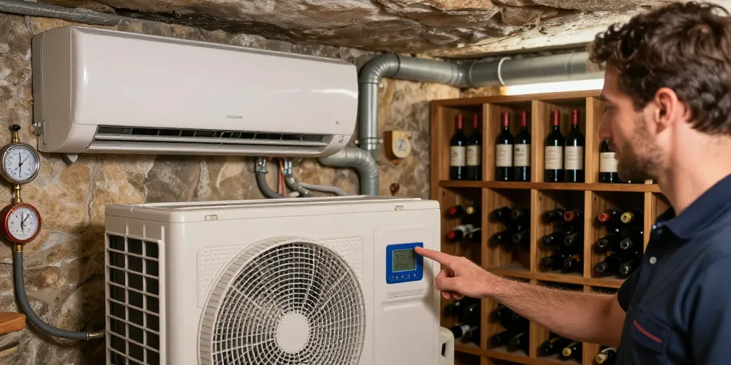 Climatiseur pour cave a vin : le monobloc ou le split ?